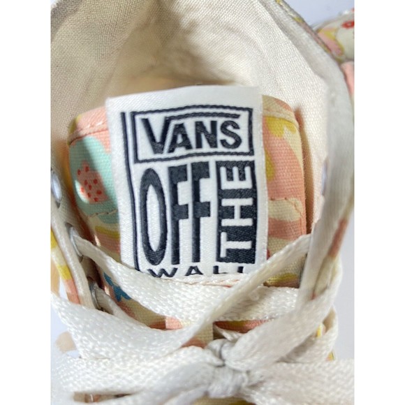 VANS Sk8-Hi Tapered Floral Women's Canvas Sneaker Skate Size 7 Eco Cush 500714 - Picture 7 of 14